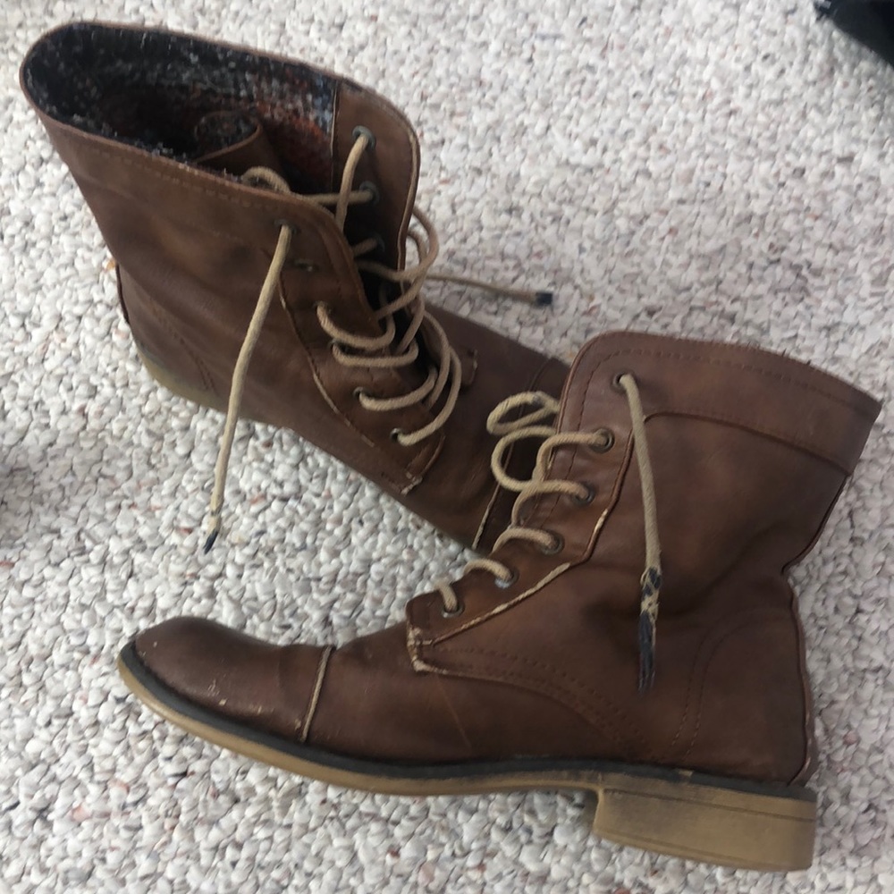 Cute worn boots